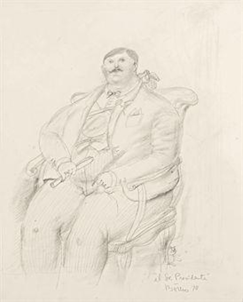 El Sr Presidente by Fernando Botero