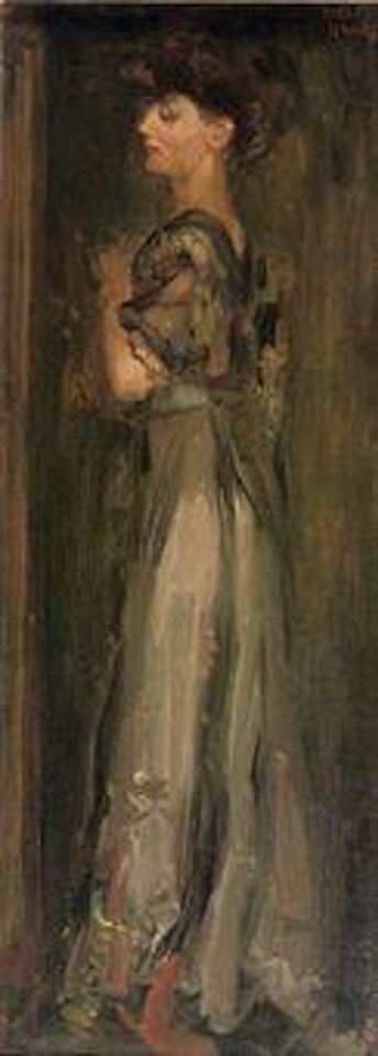 Preparing for a night out by Isaac Israels
