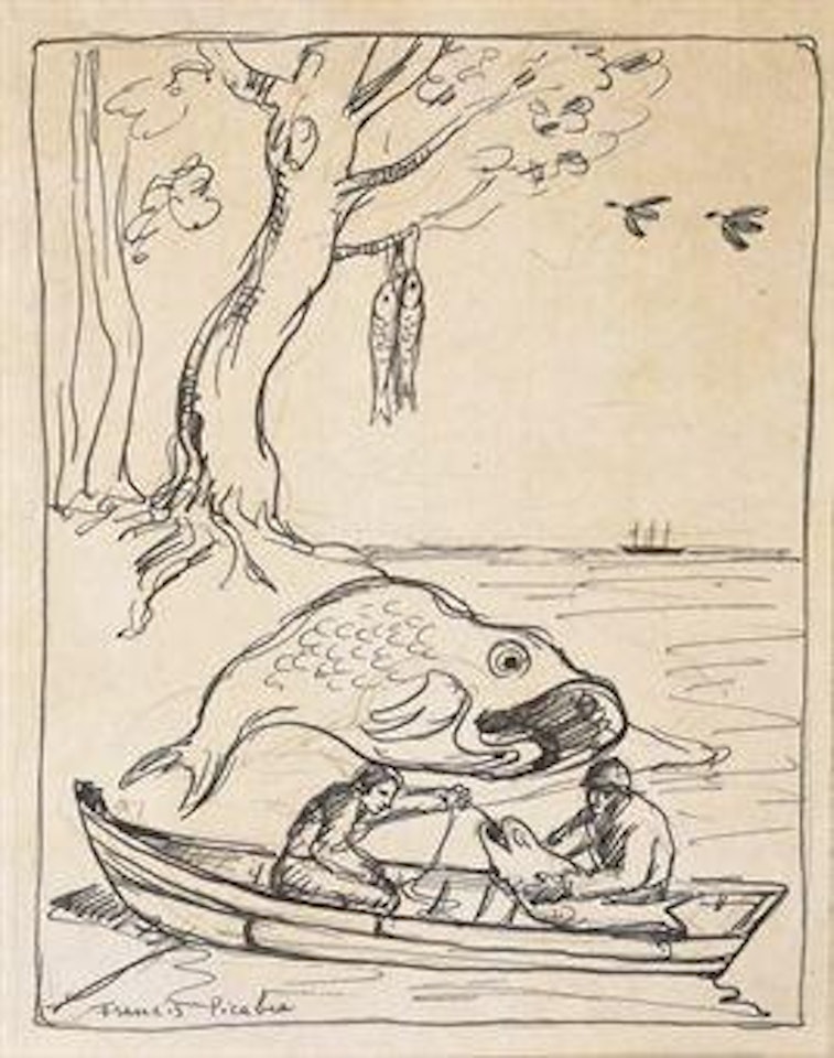 Poisson géant by Francis Picabia