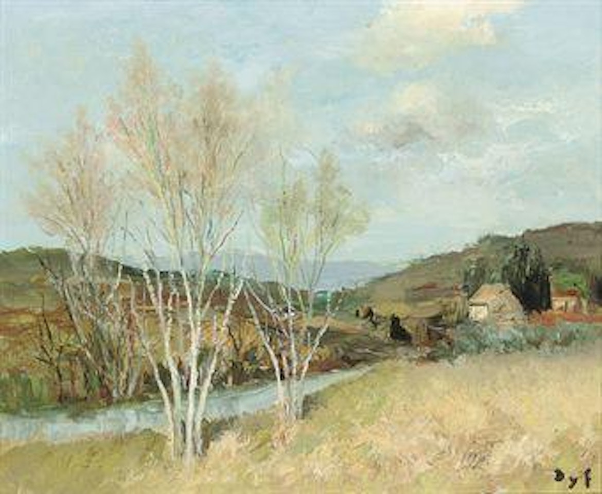 Rivière en Provence by Marcel Dyf