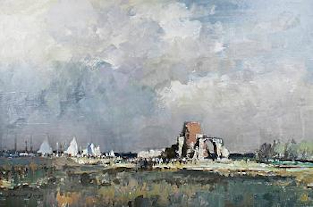 St. Benet's Abbey, Norfolk by Edward Seago