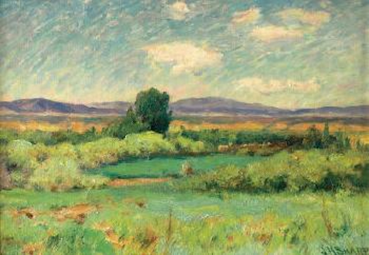 Green algae by Joseph Henry Sharp