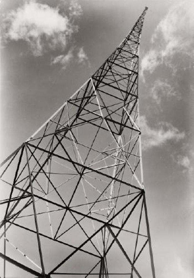 WOR Radio Transmitting Tower by Margaret Bourke-White