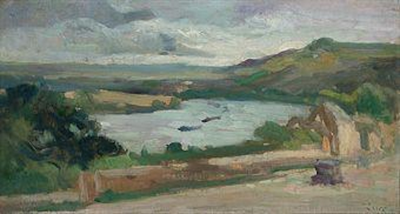 On the Seine by Maximilien Luce