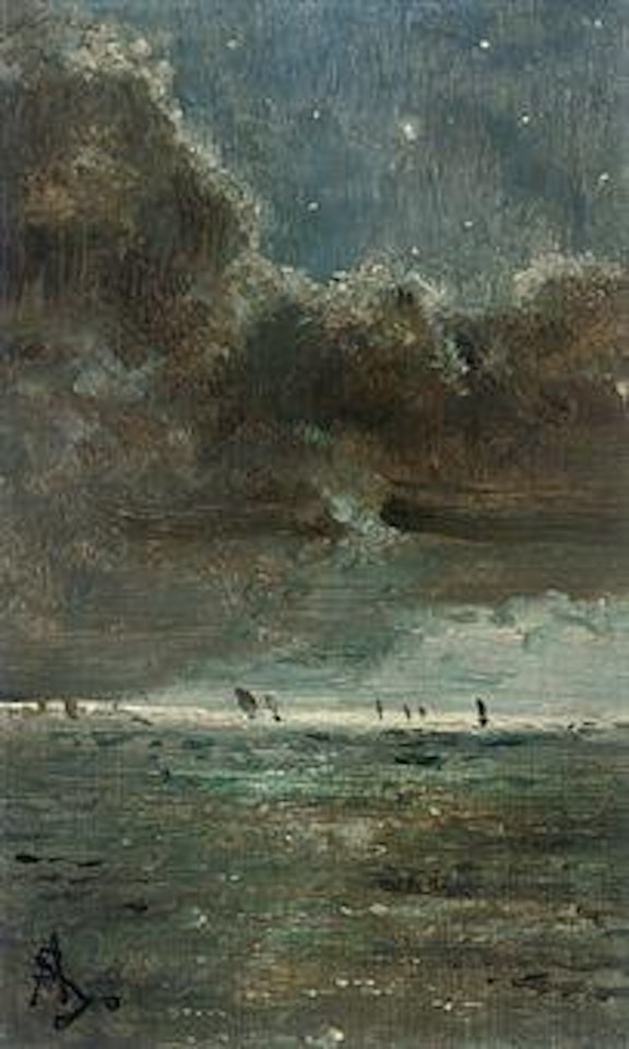 Sailing under the stars by Alfred Stevens