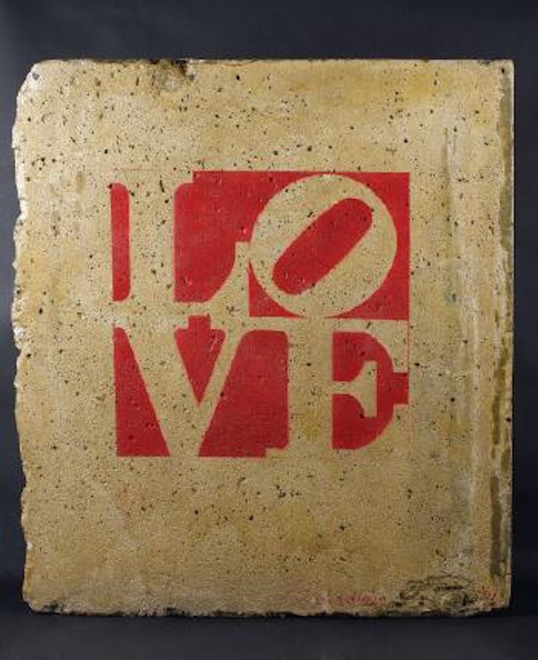 Wall / Love by Robert Indiana