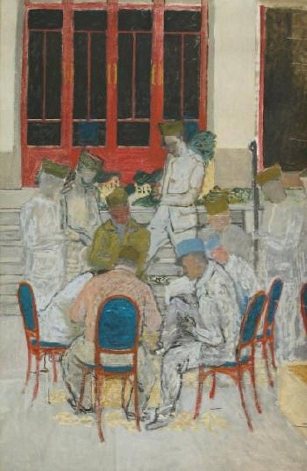 Militaires au camp de Suippe by Maurice Brianchon