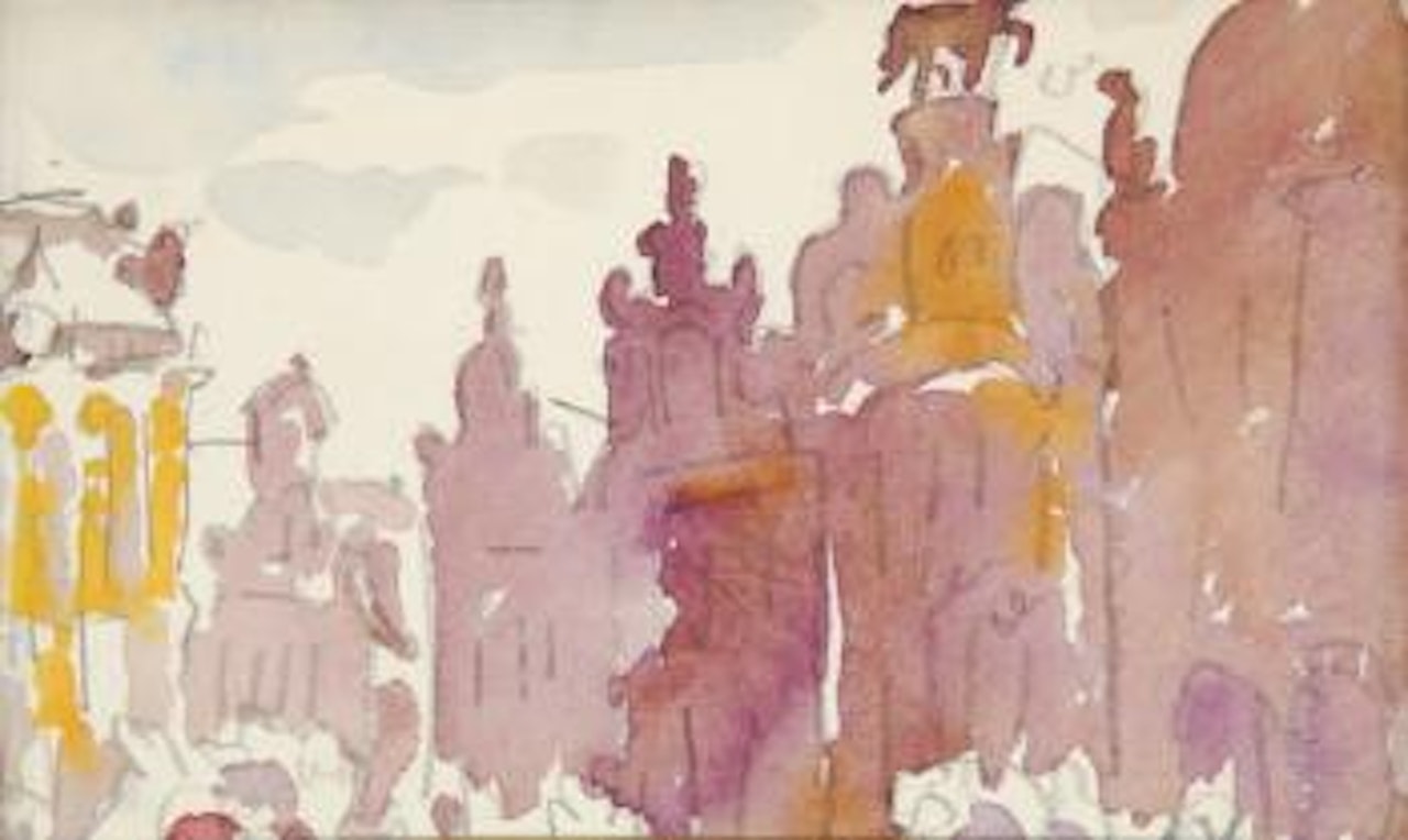 Maison hollandaise (Harlem?) by Louis Valtat