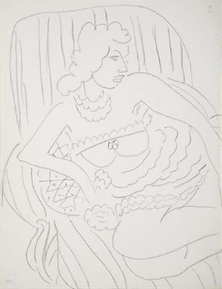 Femme assise by Henri Matisse