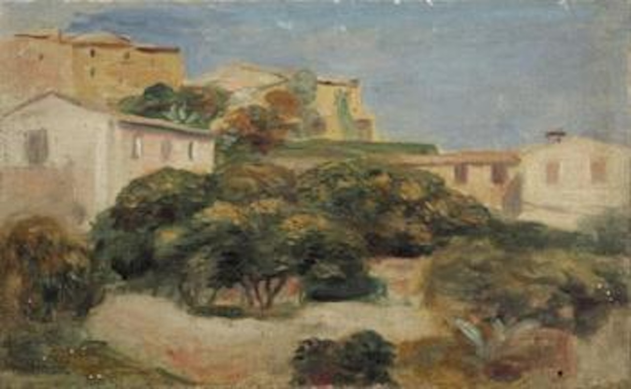 Vue de Cagnes by Pierre-Auguste Renoir