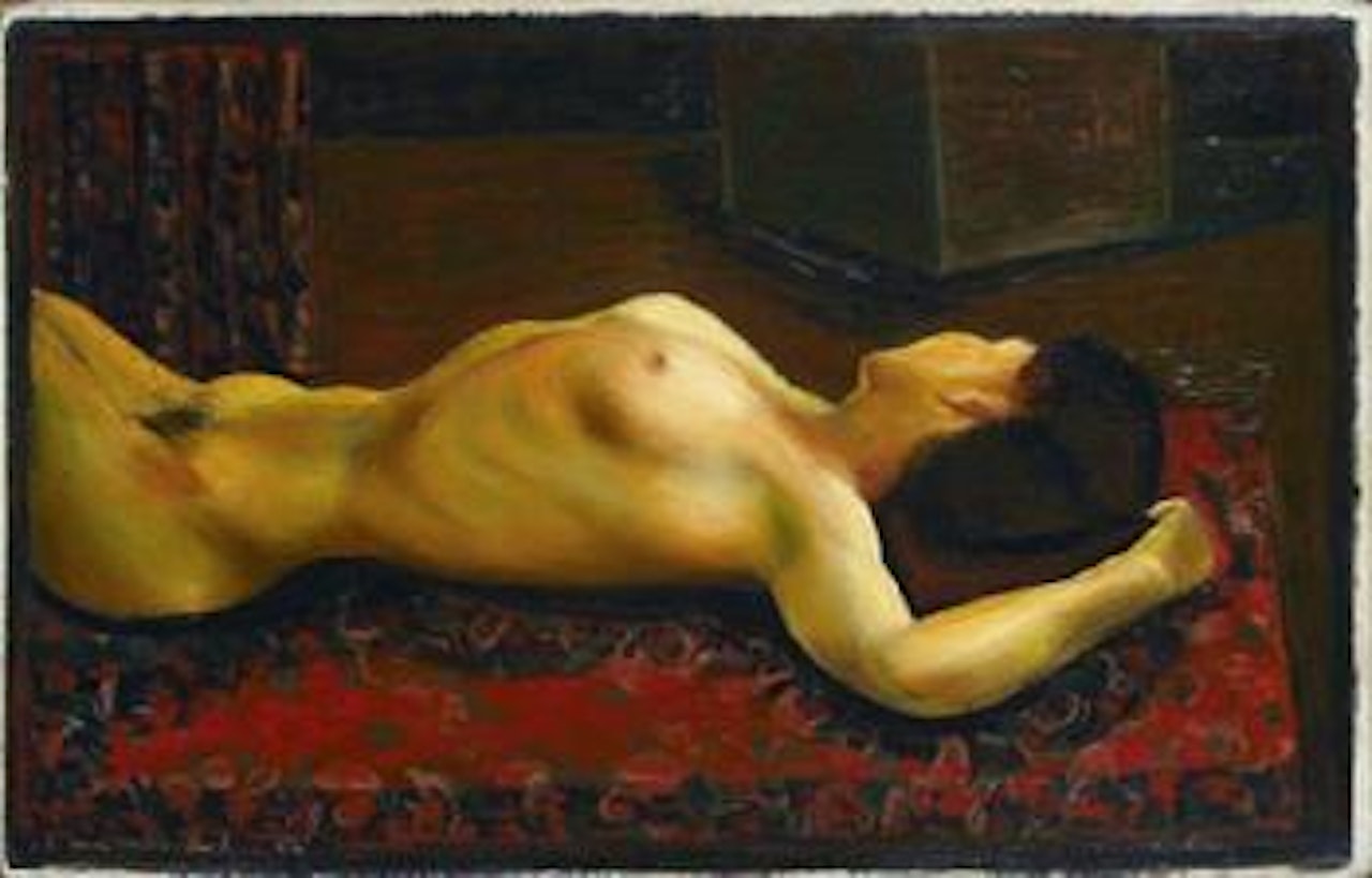 Nu allongé by Moïse Kisling