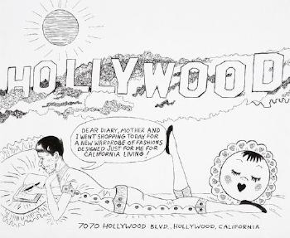 Katy Keene Drawings/Cal Living (n.11) by Mike Kelley