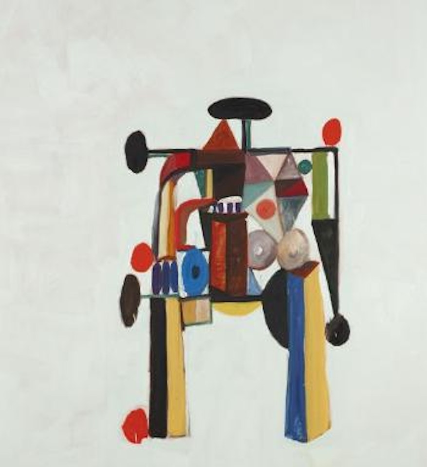 Multi-Coloured Figure IV by George Condo