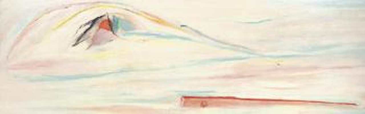 La pianura bussa by Enzo Cucchi