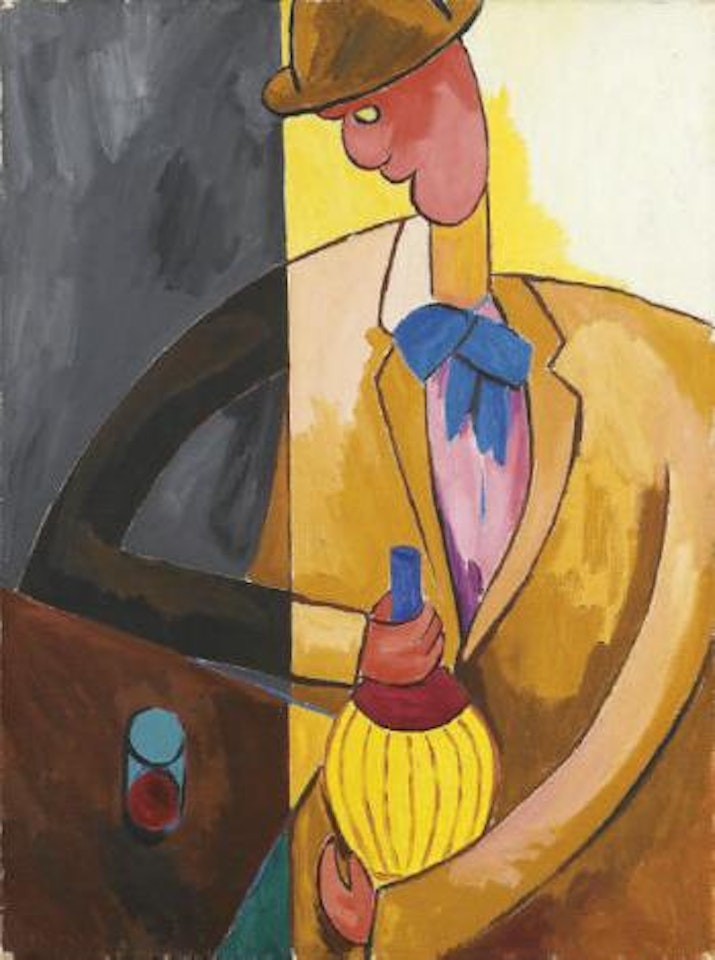 L'uomo ubriaco by Alberto Magnelli