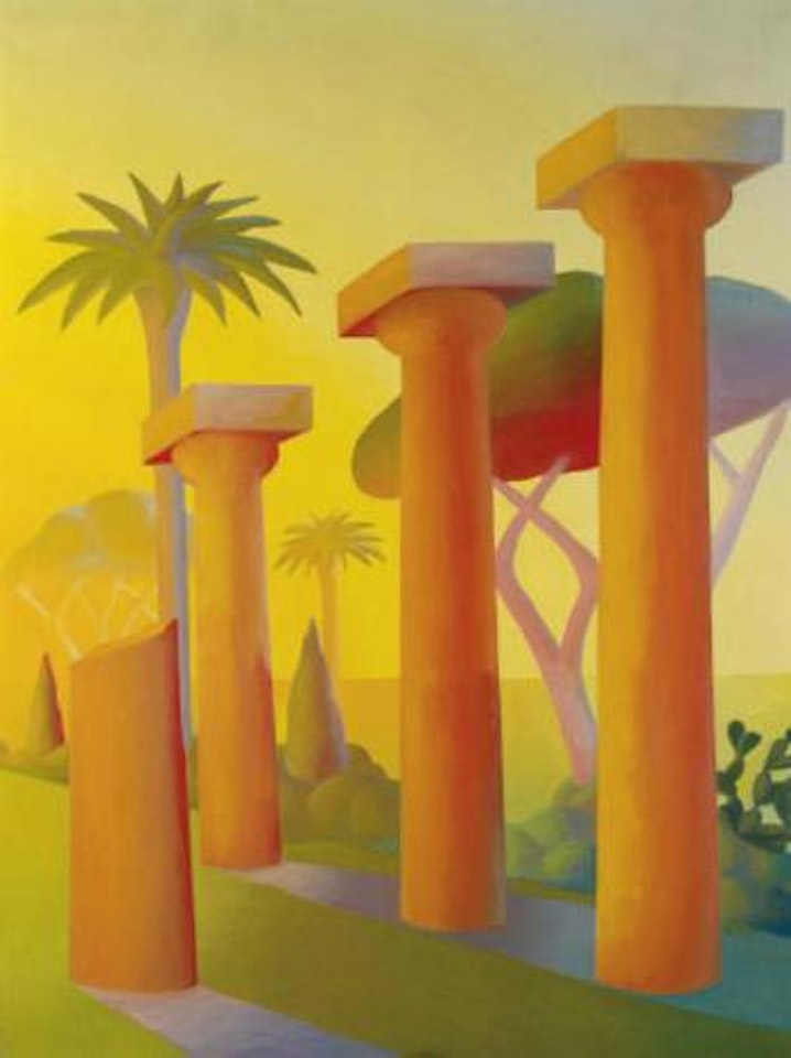 Paesaggio con colonne by Salvo