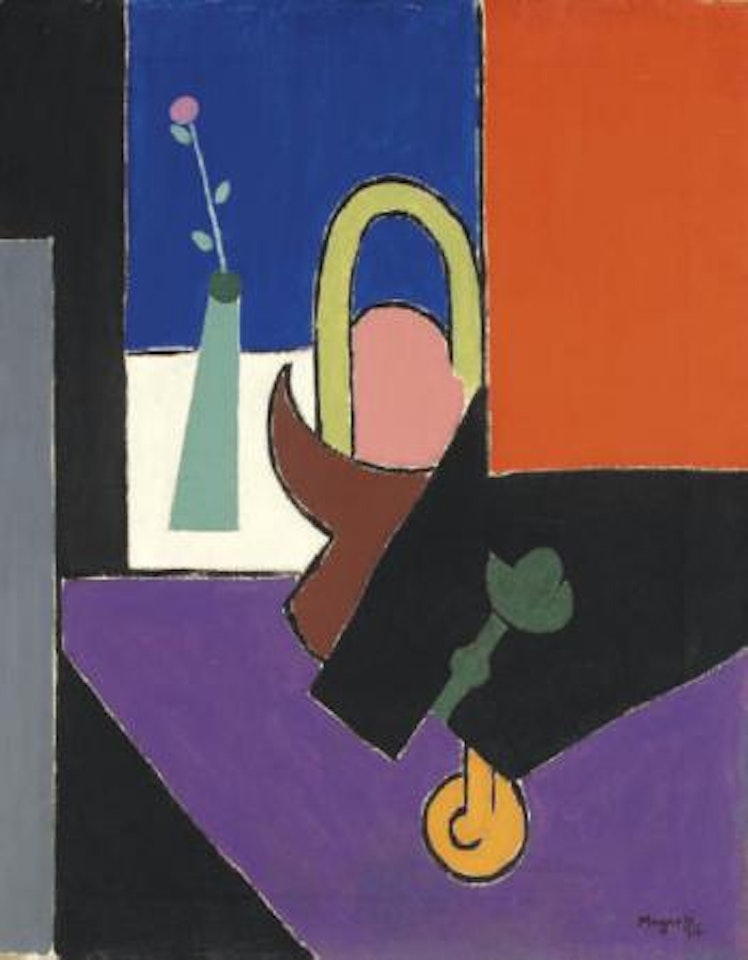Nature morte à la fleur by Alberto Magnelli