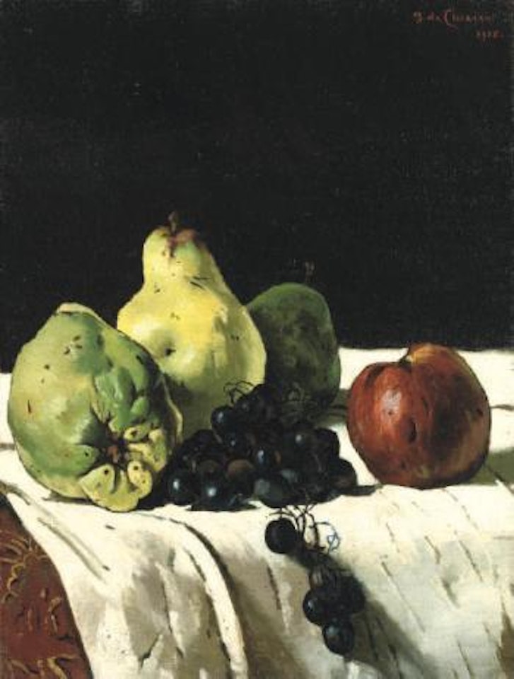 Natura morta su un tavolo by Giorgio de Chirico