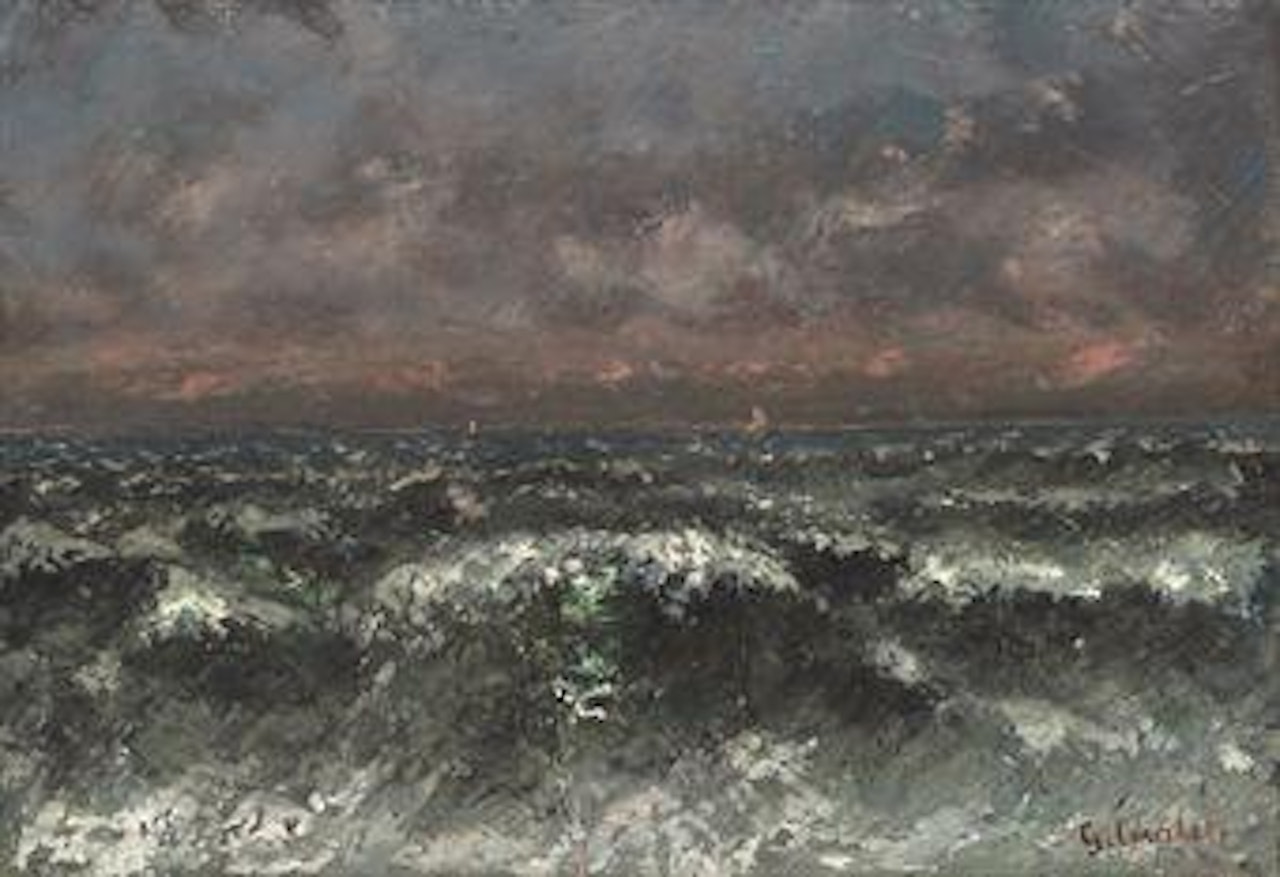 Marine by Gustave Courbet