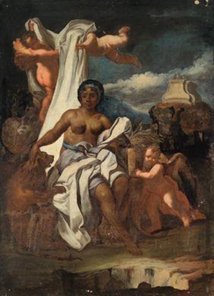 Allegorie auf den kontinent Afrika by Italian School