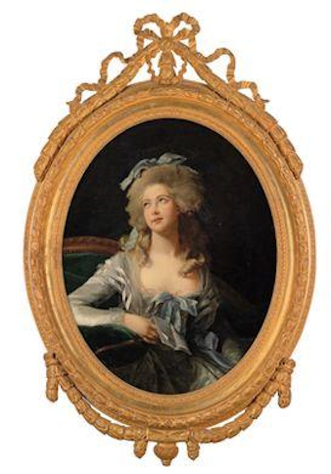 Bildnis der Madame Grand by Marie Louise Elisabeth Vigee-Lebrun