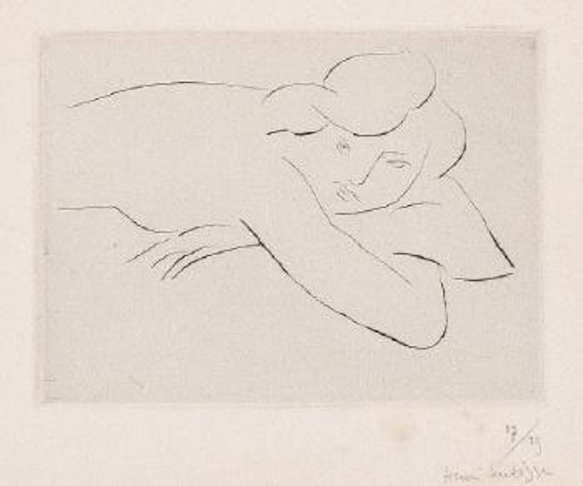 Torse reposant sur les bras (D. 167) by Henri Matisse