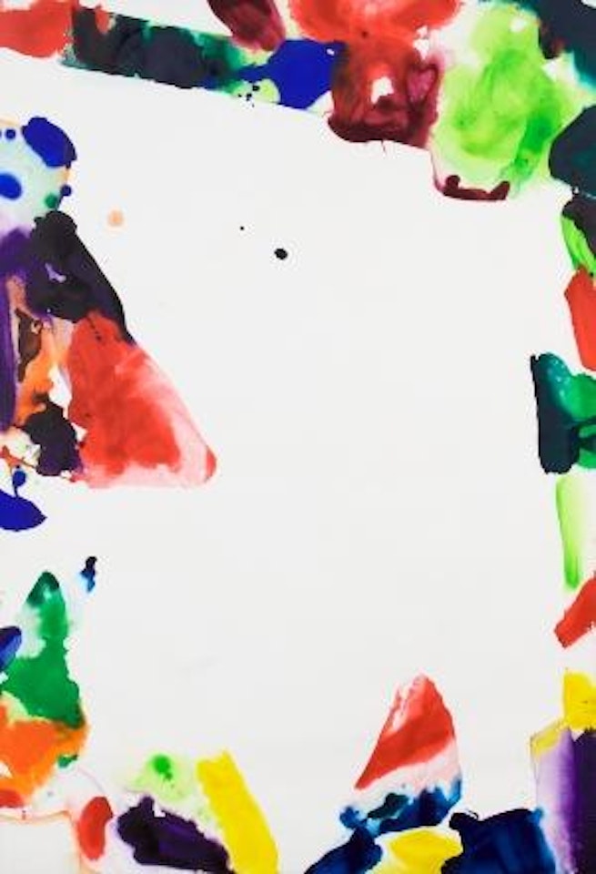 Untitled (Tokyo SF 70-70) by Sam Francis