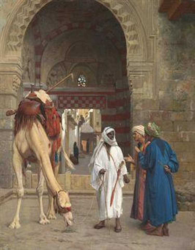 Dispute d'Arabes by Jean Léon Gérome