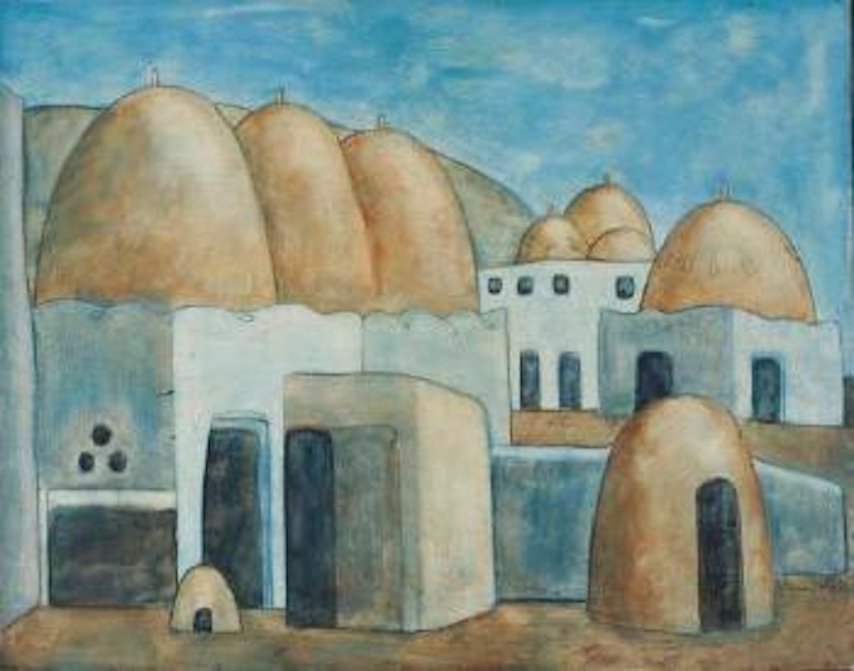 Domed houses by Louai Kayali