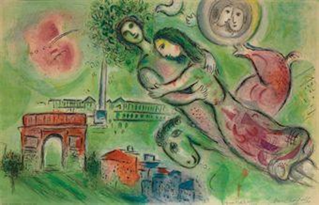 Roméo et Juliette (Charles Sorlier 10) by Marc Chagall by Charles Sorlier