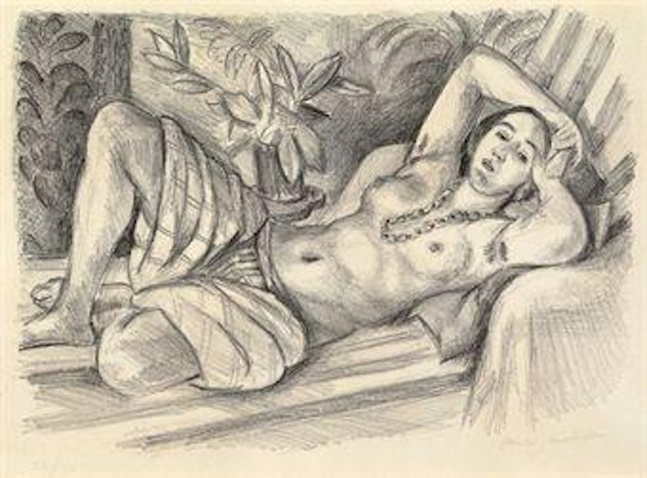 Odalisque au Magnolia (D. 432) by Henri Matisse