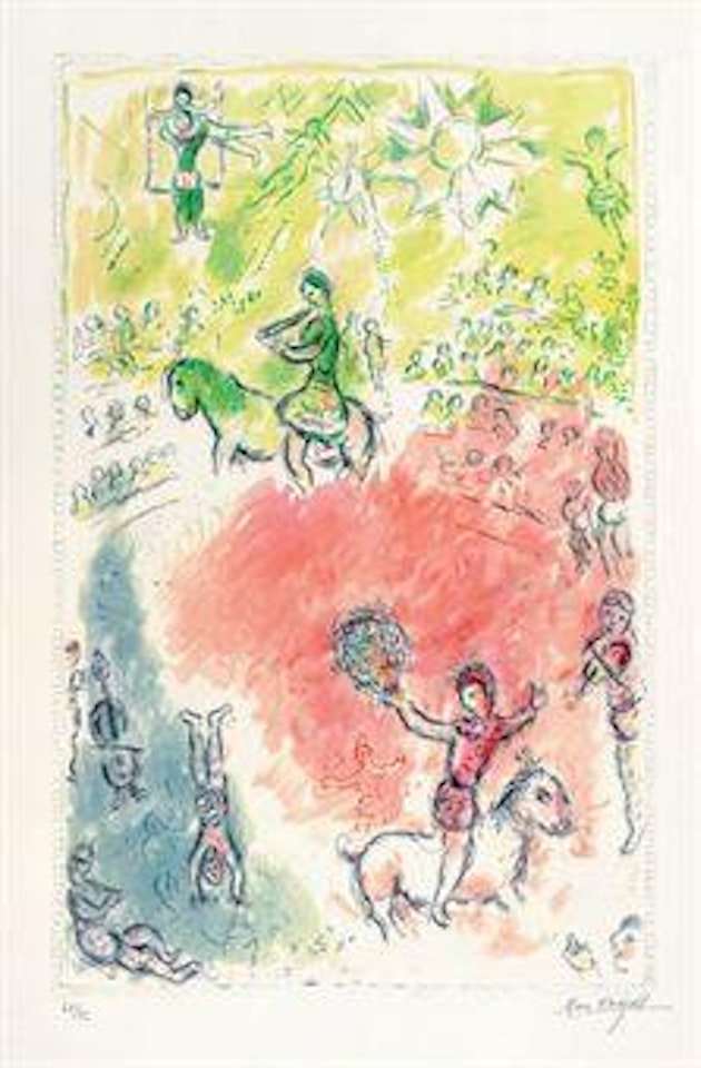 La Parade (M. 981) by Marc Chagall