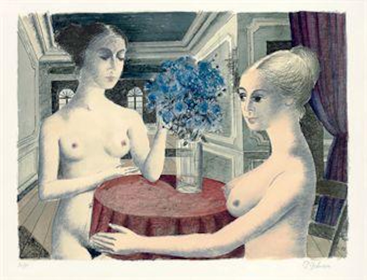 Silence (J. 64) by Paul Delvaux