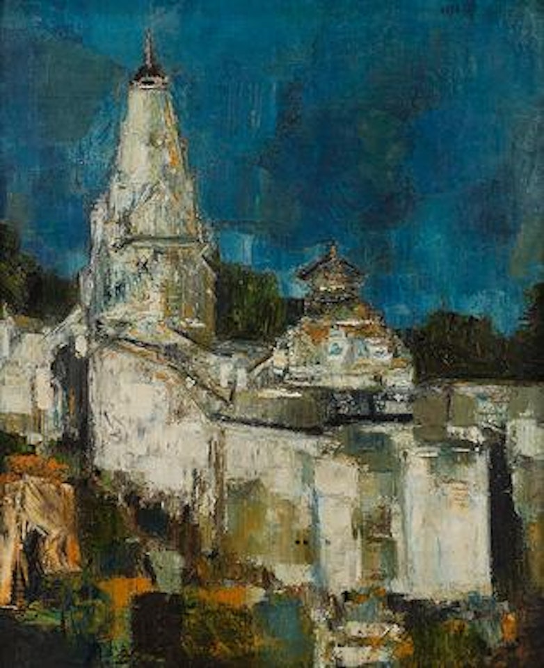 Temple by Sayed Haider Raza