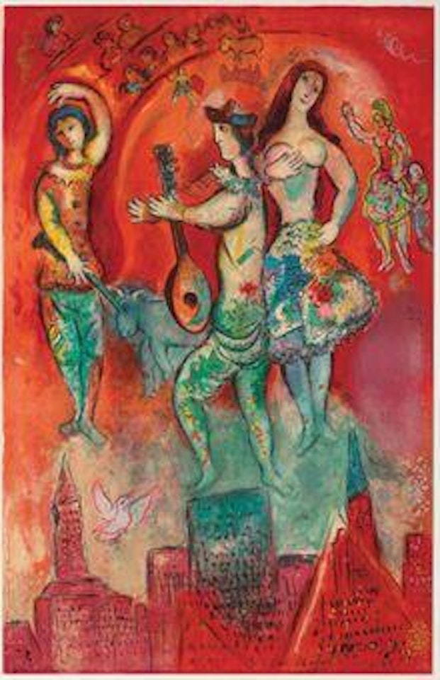 Carmen (C.S. 39) by Marc Chagall by Charles Sorlier