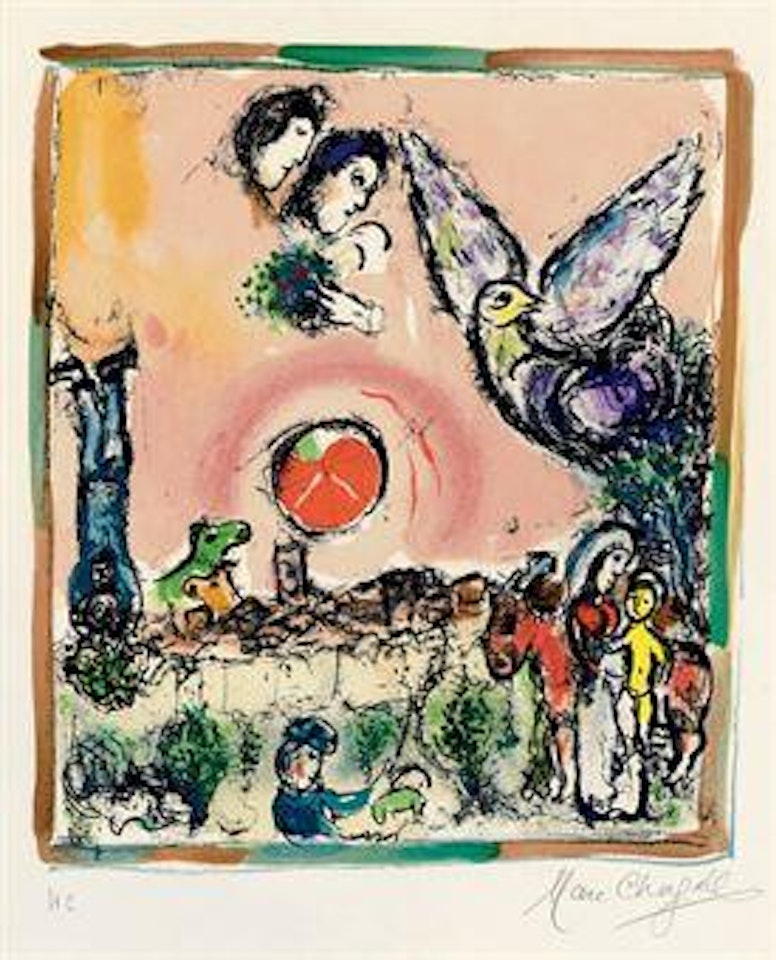 Composition champêtre (M. 437) by Marc Chagall