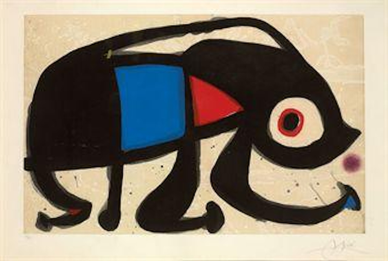 Le Rat des Sables (D. 755) by Joan Miró