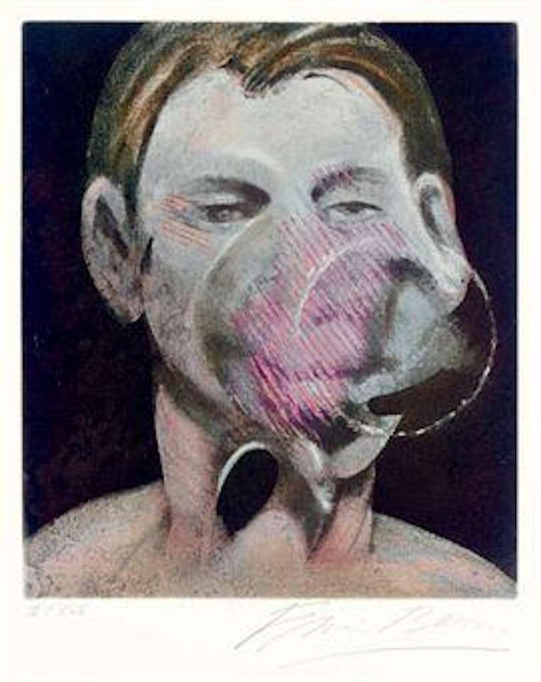 Eddy Batache, La Mysticité Charnelle de René Crevel, Editions Georges Visat, Paris, 1976 by Francis Bacon