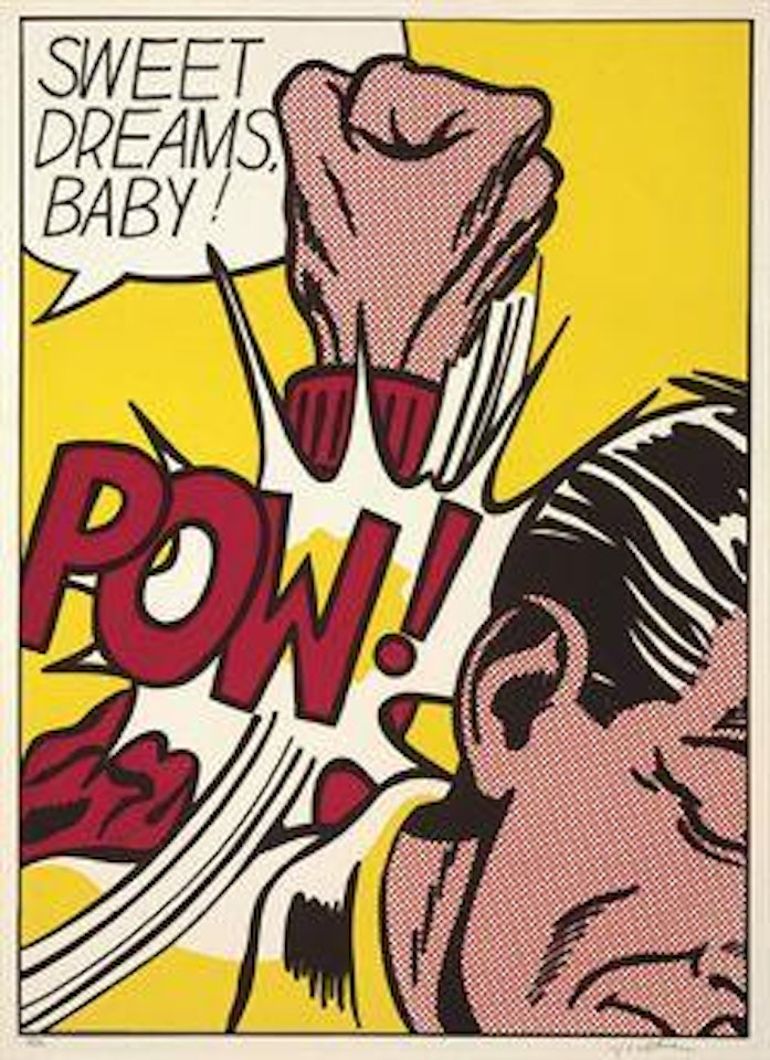 Sweet Dreams Baby!, from 11 Pop Artists Volume III (C. 39) by Roy Lichtenstein