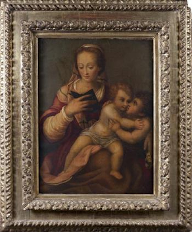 Vierge a l'enfant et Saint Jean-Baptiste by Florentine School