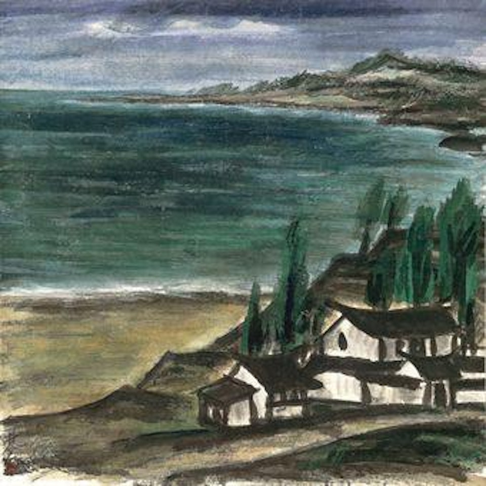 Seascape by Lin Fengmian