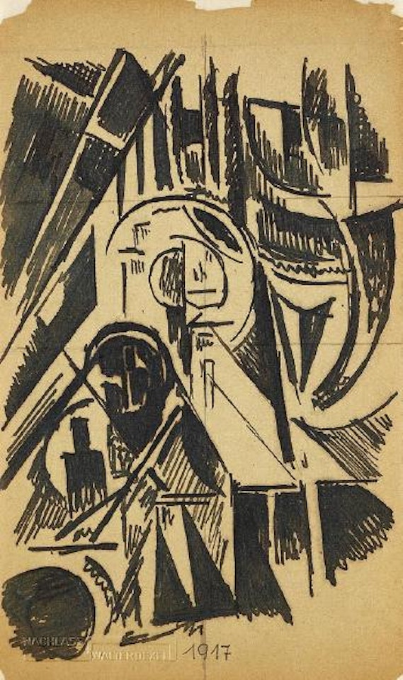 Sonne im fenster by Walter Dexel