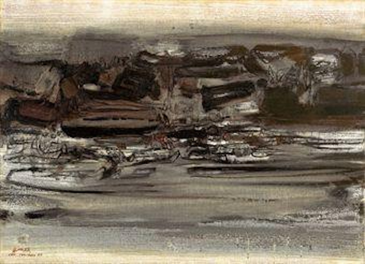 Composition No. 168 by Chu Teh-Chun