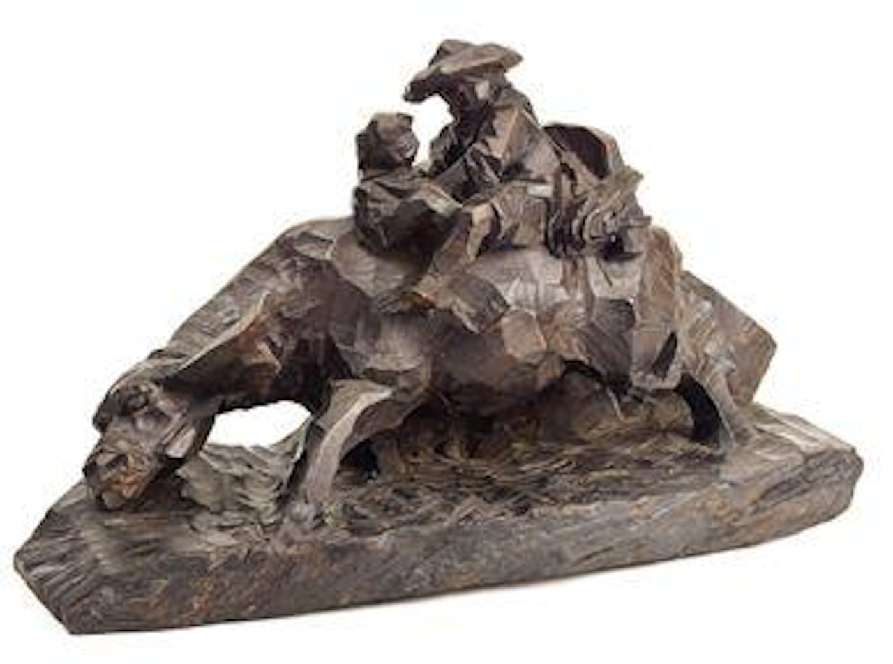 Shepherd Boy and Cattle by Ju Ming