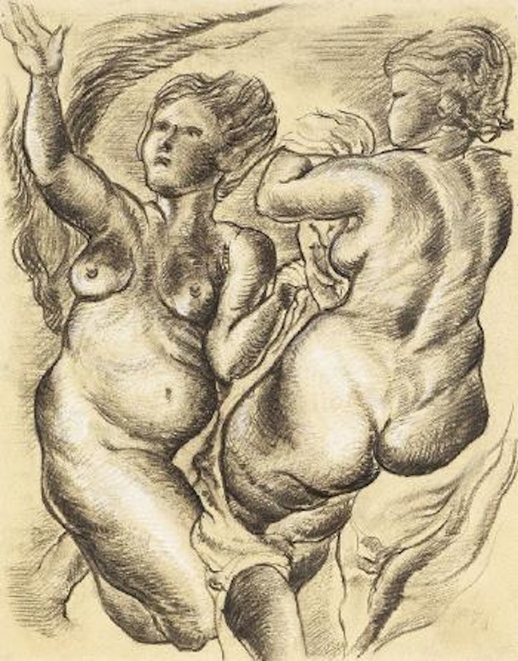 Hommage a Rubens by George Grosz