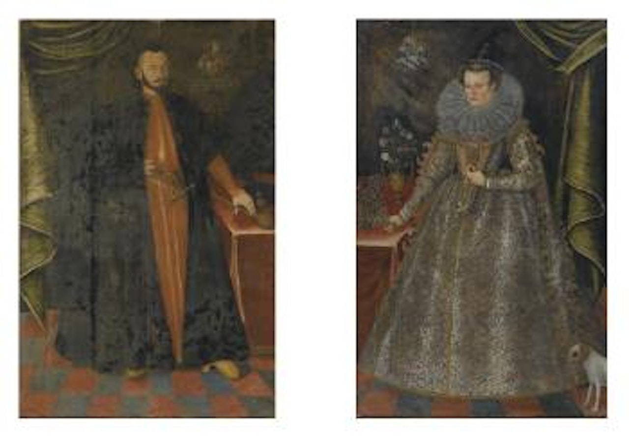 Ritratto di Stefano Kakas; e Ritratto di gentildonna by Italian School