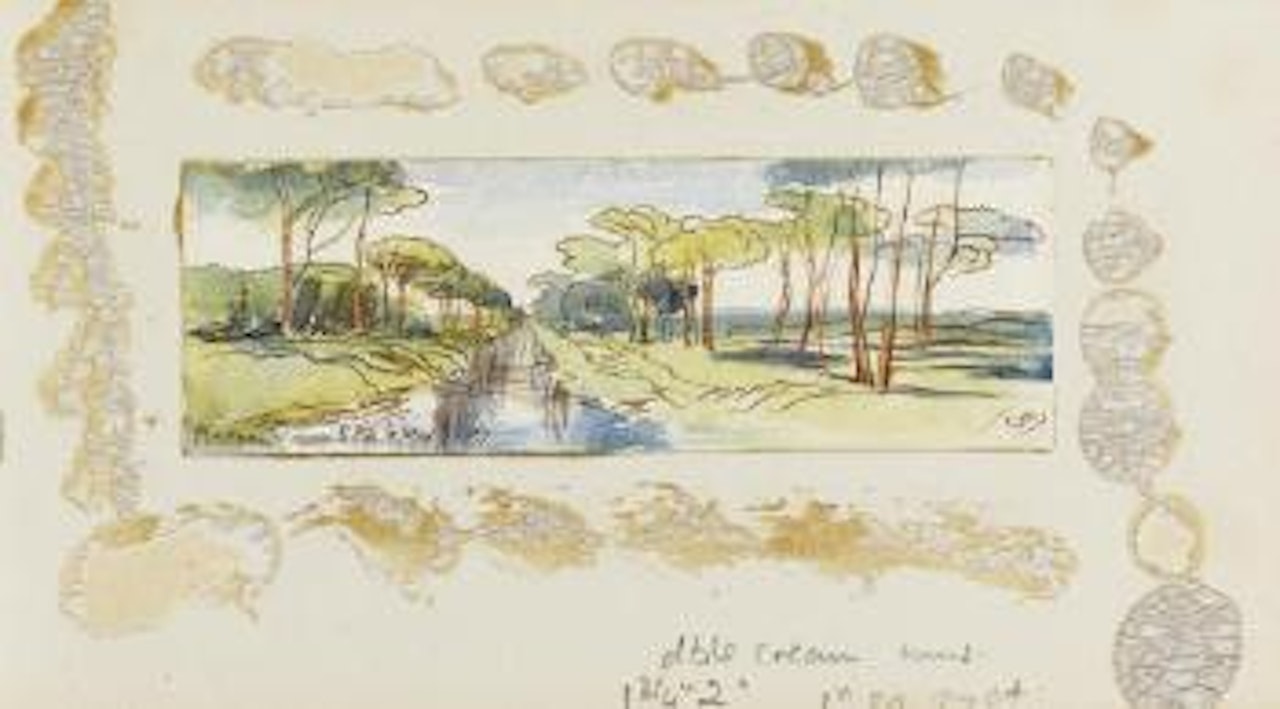 Ravenna by Edward Lear