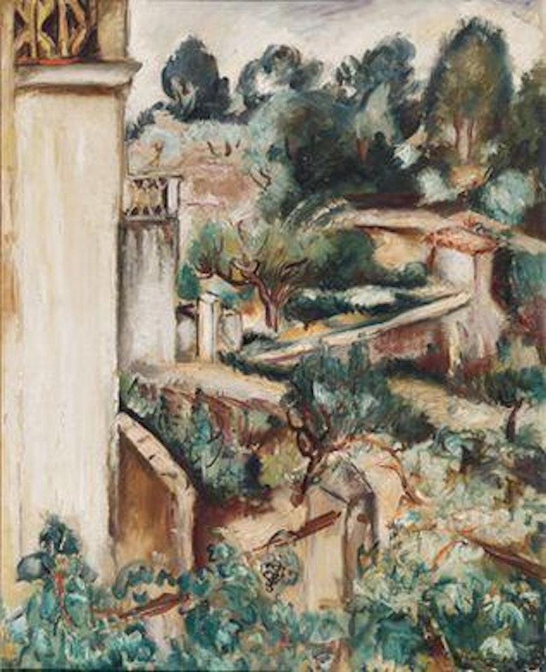 Provencal garden by Othon Friesz