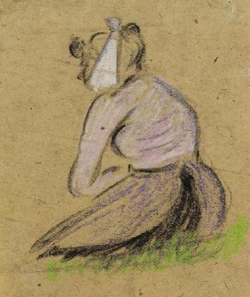 Frau mit zahnweh by Heinrich Zille