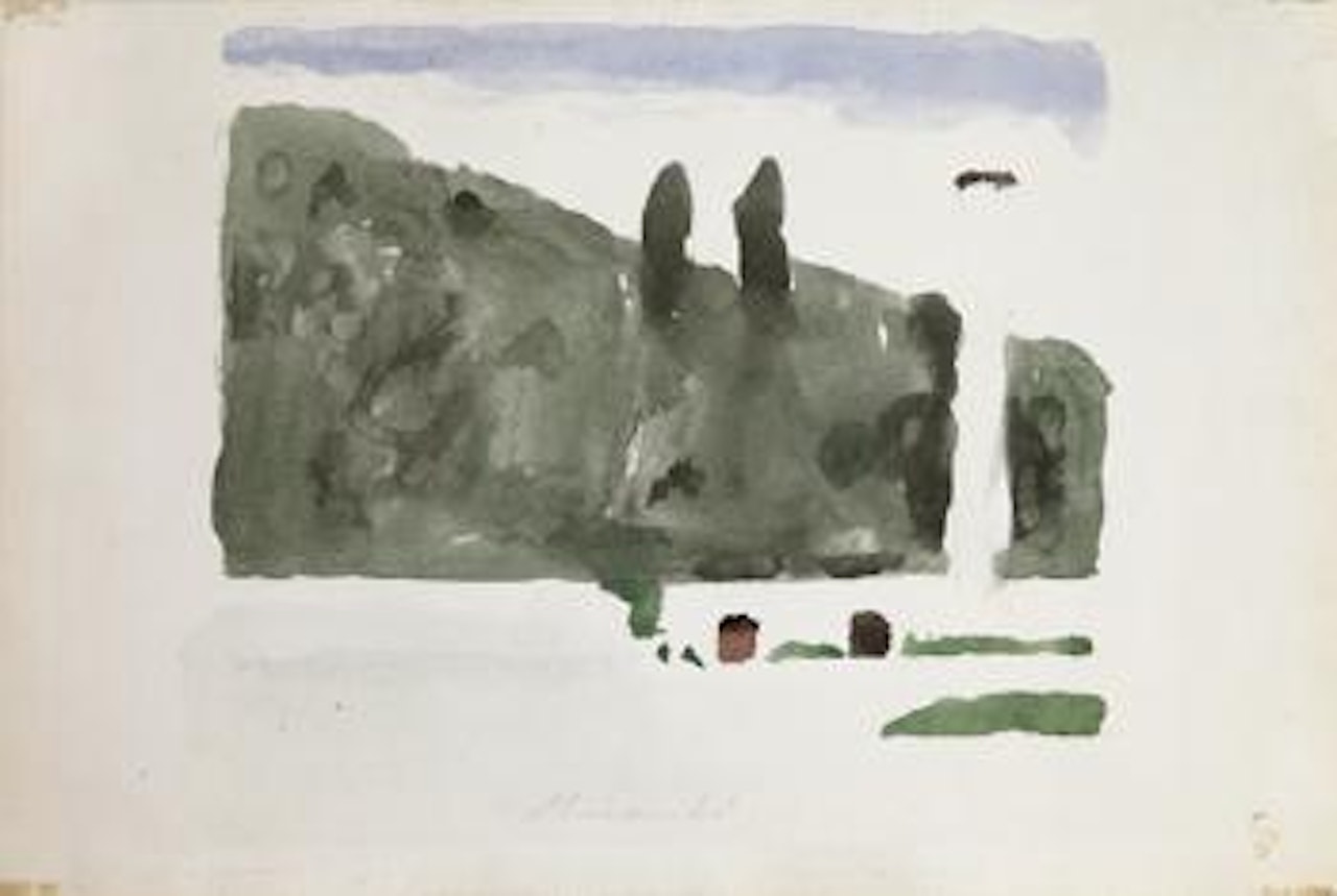 Paesaggio (Levico) by Giorgio Morandi